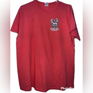 Girlie Girl Originals Coral tee, size medium